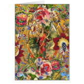 Vintage Bohemische Grußkarte (Vorne)