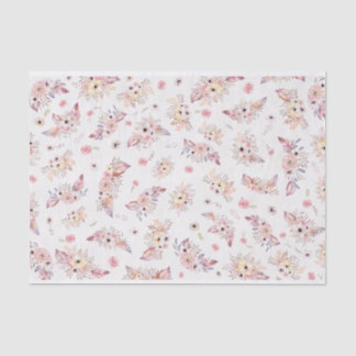 Vintage Bohemische Pasta Blume Bouquets Traumtasch Seidenpapier