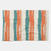 Vintage Bohemische Wasserfarbe Streifen (2) Geschirrtuch (Horizontal)