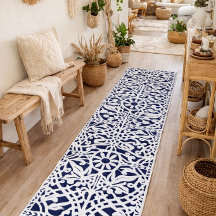 Vintage-Boho-Blumenmuster in anpassbaren Farben