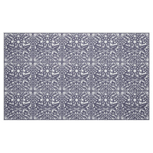 Vintage-Boho-Blumenmuster Stoff