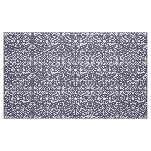 Vintage-Boho-Blumenmuster Stoff (Fat Quarter (45,7 x 55,9 cm))