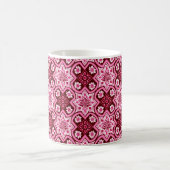 Vintage Boho Chic Blumenmuster Kaffeetasse (Mittel)