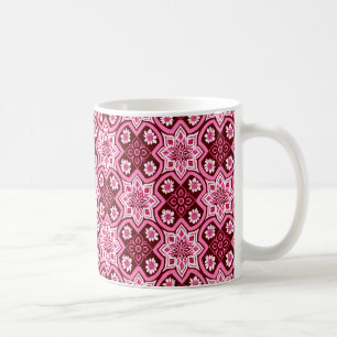Vintage Boho Chic Blumenmuster Kaffeetasse