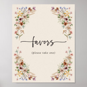 Vintage-Boho-Geschenke Poster