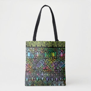 Vintage Boho-Glasmuster-Tote-Tasche Tasche