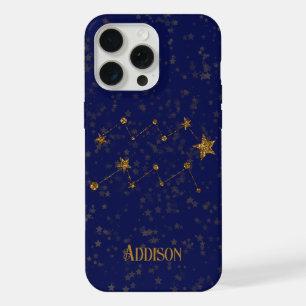 Vintage Boho Himmelszeichen Wassermann Sternzeiche iPhone 15 Pro Max Hülle