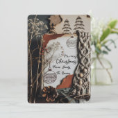 Vintage Boho Rustikal Makramee Weihnachten Individ (Stehend Vorderseite)