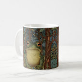 Vintage Boho-Wald-Frosch Kaffeetasse (Vorderseite Links)