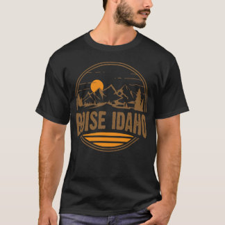 Vintage Boise Idaho Bergwandern Souvenir T-Shirt