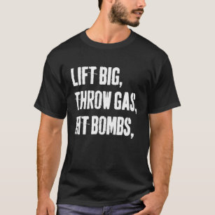 Vintage Bomben für große Strahlengase aufheben T-Shirt