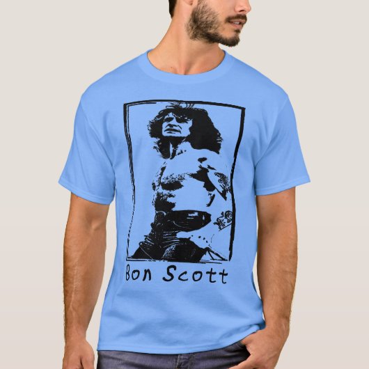 Vintage Bon Scott T-Shirt (Vorderseite)