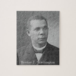 Vintage Booker T. Washington Foto Black History Puzzle