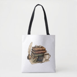 Vintage Books & Cozy Reading Nook | Tasche