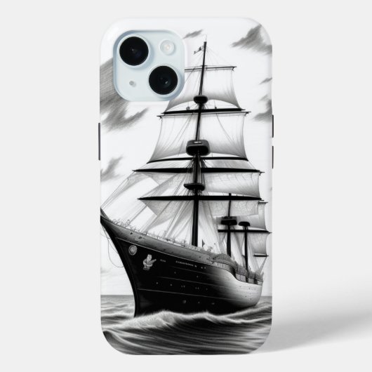 Vintage-Boot Case-Mate iPhone Hülle (Rückseite)