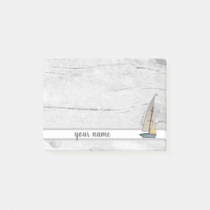 Vintage boot post-it klebezettel