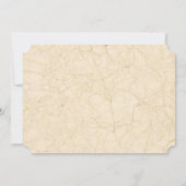 Vintage Bootsliebhaber Einladung (Rückseite)