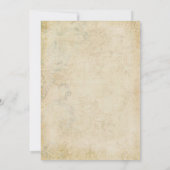 Vintage Bootsverleihparty Einladung (Rückseite)