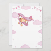 Vintage Bordkapselkarte Dankeskarte (Rückseite)