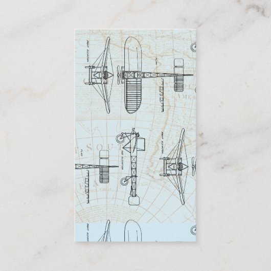 Vintage Bordverschlüsselungskarte Begleitkarte (Rückseite)