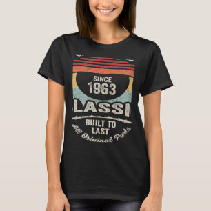 Vintage Born In 1963  59th Birthday  59 Years Old T-Shirt