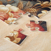 Vintage Borzoi-Hunde-Illustration Puzzle (Seite)