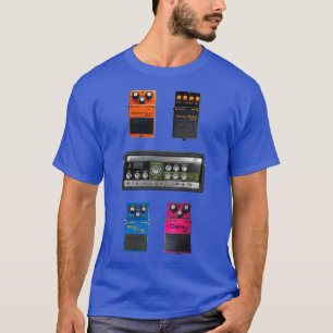 Vintage Boss Guitar Pedals Set T-Shirt