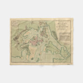 Vintage Boston-Decke Fleecedecke (Vorderseite (Horizontal))