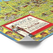 Vintage Boston Pictorial Map Poster 1955 (Ecke)