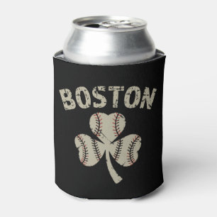 Vintage Boston St. Patrick's Day Irischer Kleeblat Dosenkühler