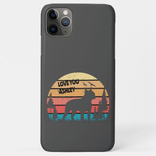 Vintage Boston Terrier Retro Sonne Cooler Hundelie Case-Mate iPhone Hülle