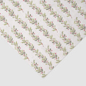 vintage botanical berry christmas garland gift seidenpapier (Ausschnitt)