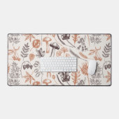 Vintage Botanical Fall  Schreibtischunterlage (Tastatur & Maus)