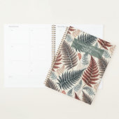 Vintage Botanical Fern Monogram Planer (Anzeige)