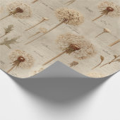 Vintage Botanical Floral Pattern (10) Geschenkpapier (Ecke)