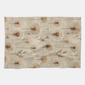 Vintage Botanical Floral Pattern (10) Geschirrtuch (Horizontal)