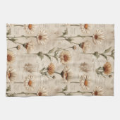 Vintage Botanical Floral Pattern (8) Geschirrtuch (Horizontal)
