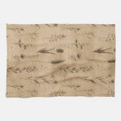 Vintage Botanical Floral Pattern (9) Geschirrtuch (Horizontal)