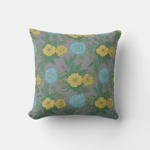 Vintage Botanical Home Dekor" Kissen