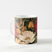 Vintage Botanical Illustration Kaffeetasse (Vorderseite Links)