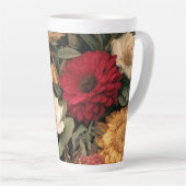 Vintage Botanical Illustration Milchtasse (Rechte Ecke)