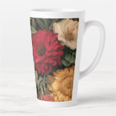 Vintage Botanical Illustration Milchtasse (Rechts)