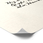 Vintage Botanical Illustration Poster (Ecke)