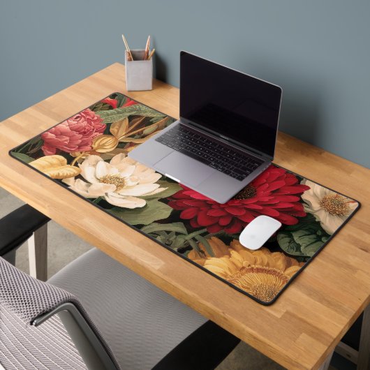 Vintage Botanical Illustration Schreibtischunterlage (Büro 2)