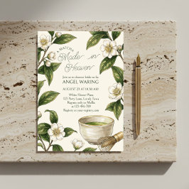Vintage Botanical Matcha Made in Heaven Duschgel Einladung