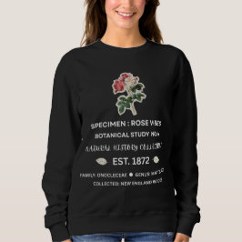 Vintage Botanical Rose Vibes Sweatshirt