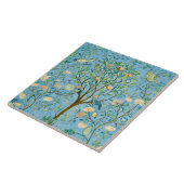 Vintage Botanical Tree of Life with Birds  Fliese (Seite)