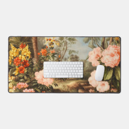 Vintage Botanical Tropical Palms Schreibtischunterlage