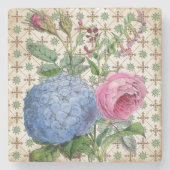 Vintage Botanicals Steinuntersetzer (Vorderseite)
