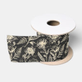 Vintage Botanik Satinband (Spule)